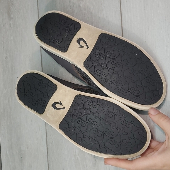 Olukai Womens Pehuea Loafer Slip On Sneakers Flats shoes sz 8 - Picture 9 of 14